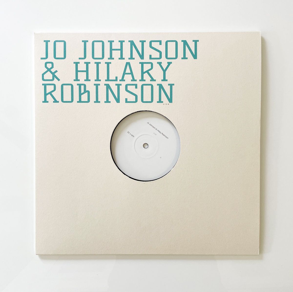 Jo Johnson, Hilary Robinson - Session One